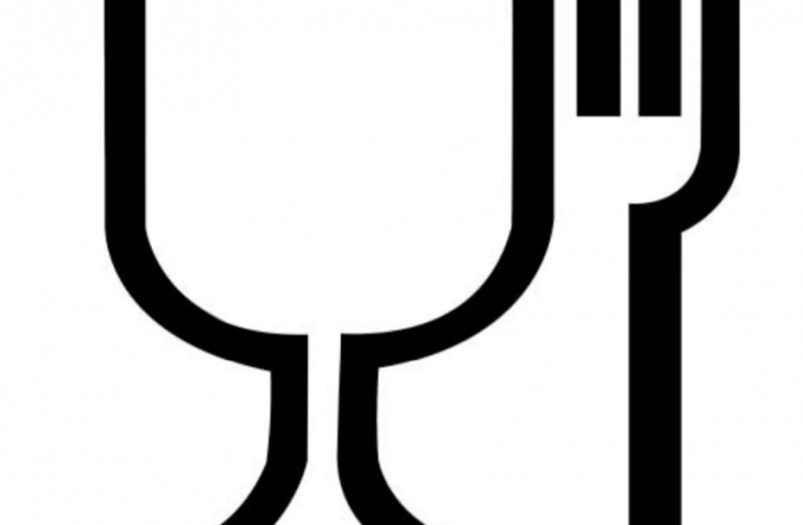 Glas-Gabel-Symbol